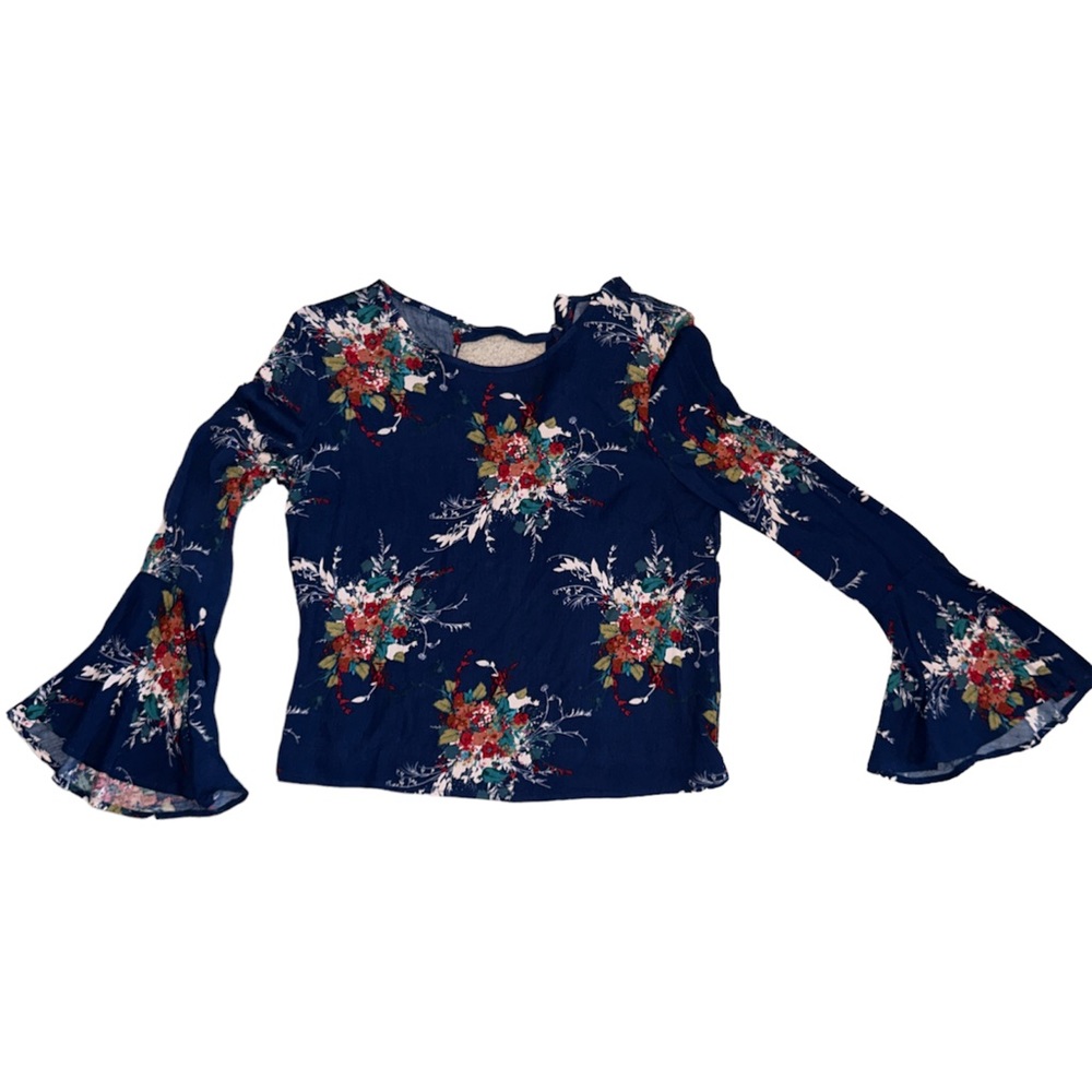 Flared Sleeve Lush Blouse